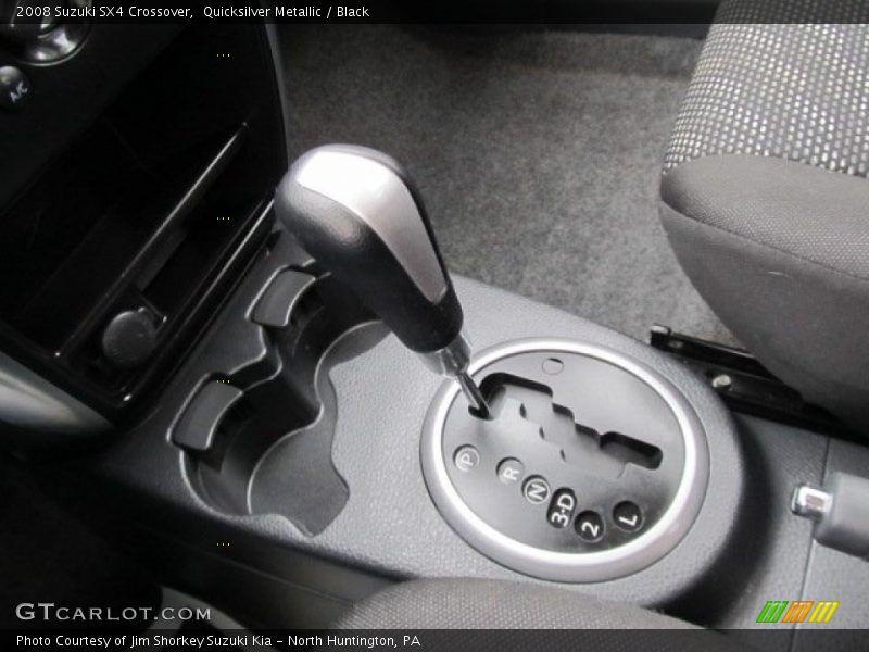 Quicksilver Metallic / Black 2008 Suzuki SX4 Crossover