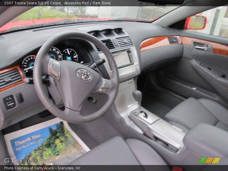 2007 Solara SLE V6 Coupe Dark Stone Interior