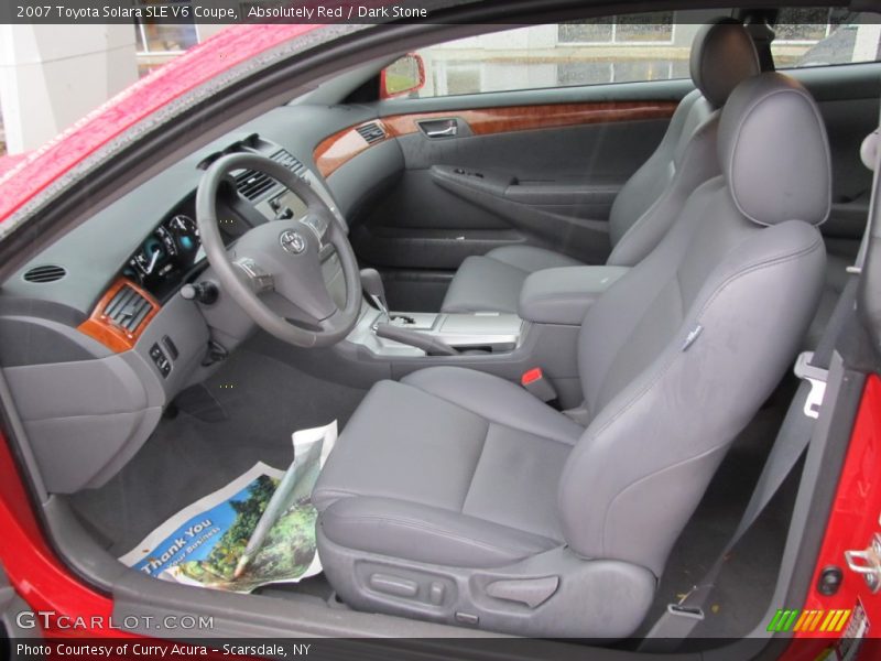  2007 Solara SLE V6 Coupe Dark Stone Interior