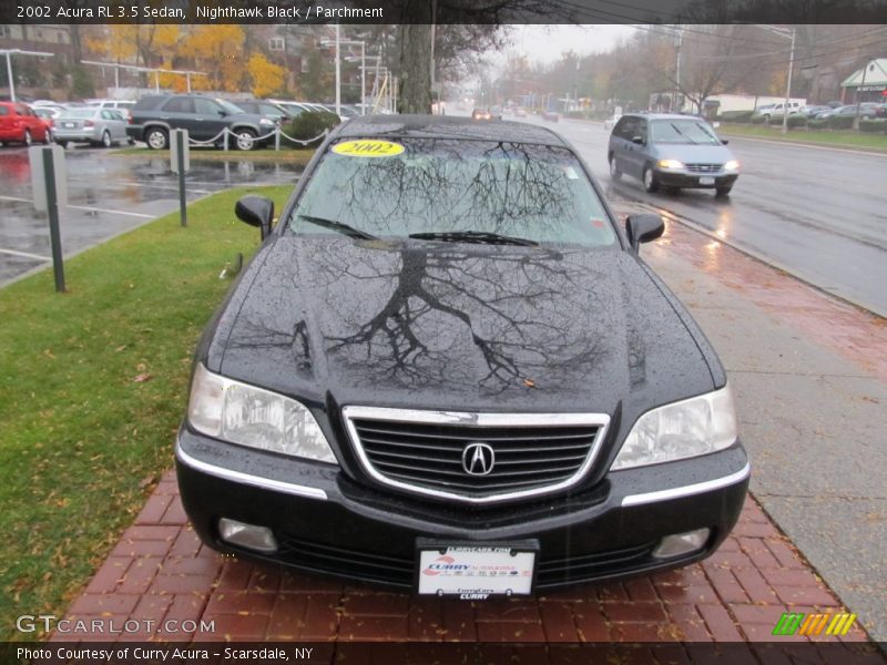 Nighthawk Black / Parchment 2002 Acura RL 3.5 Sedan