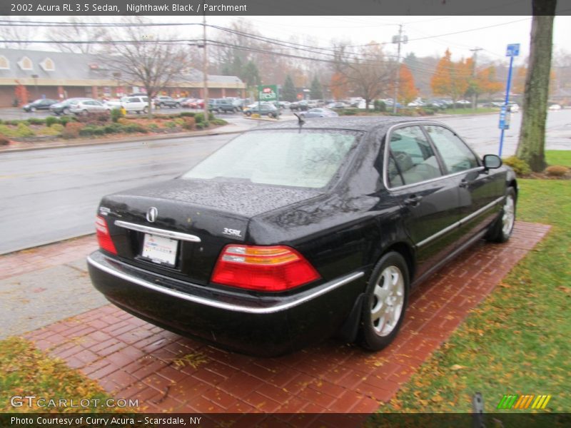 Nighthawk Black / Parchment 2002 Acura RL 3.5 Sedan