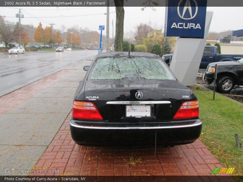 Nighthawk Black / Parchment 2002 Acura RL 3.5 Sedan