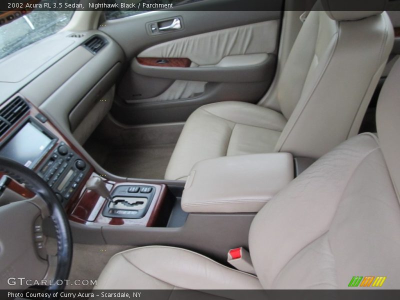 Nighthawk Black / Parchment 2002 Acura RL 3.5 Sedan