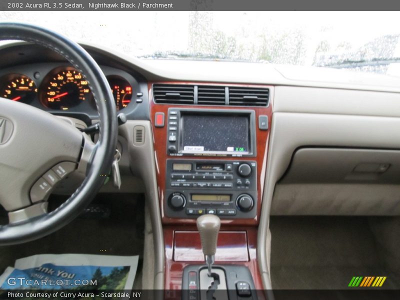 Nighthawk Black / Parchment 2002 Acura RL 3.5 Sedan