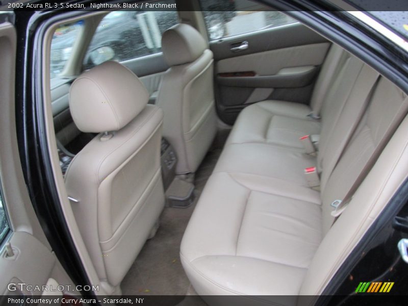 Nighthawk Black / Parchment 2002 Acura RL 3.5 Sedan