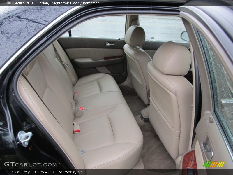 Nighthawk Black / Parchment 2002 Acura RL 3.5 Sedan