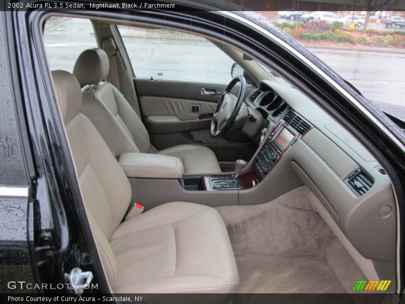 Nighthawk Black / Parchment 2002 Acura RL 3.5 Sedan