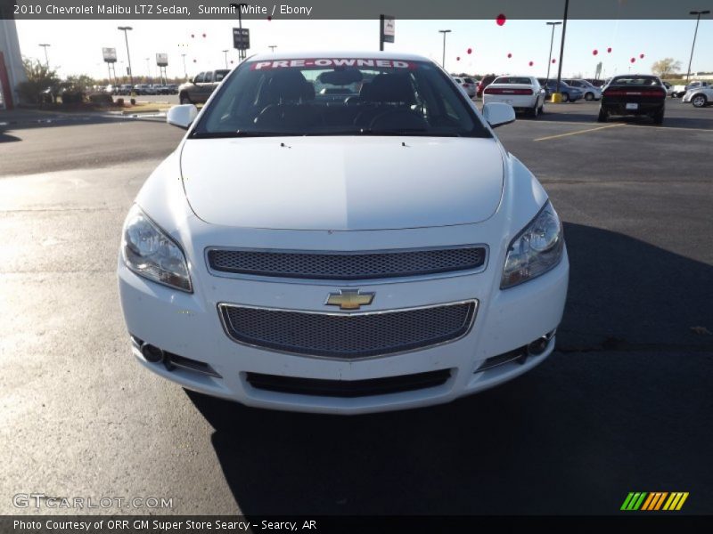 Summit White / Ebony 2010 Chevrolet Malibu LTZ Sedan