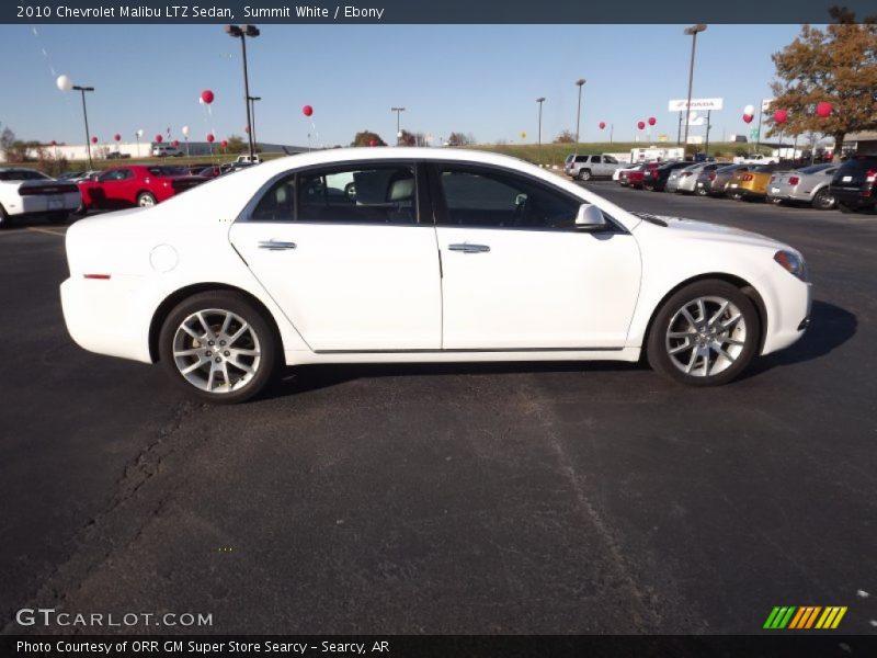 Summit White / Ebony 2010 Chevrolet Malibu LTZ Sedan