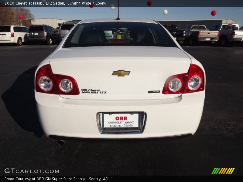 Summit White / Ebony 2010 Chevrolet Malibu LTZ Sedan