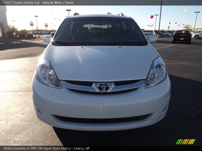 Natural White / Stone 2007 Toyota Sienna XLE