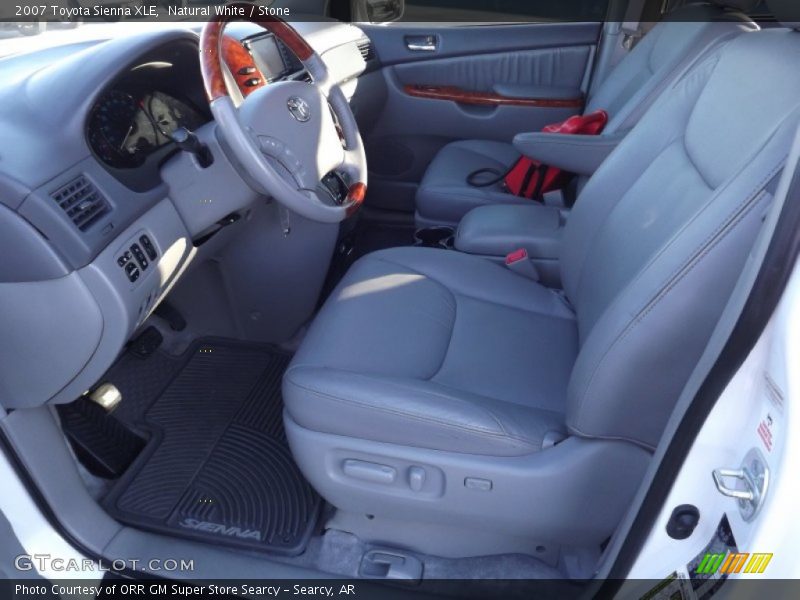 Natural White / Stone 2007 Toyota Sienna XLE