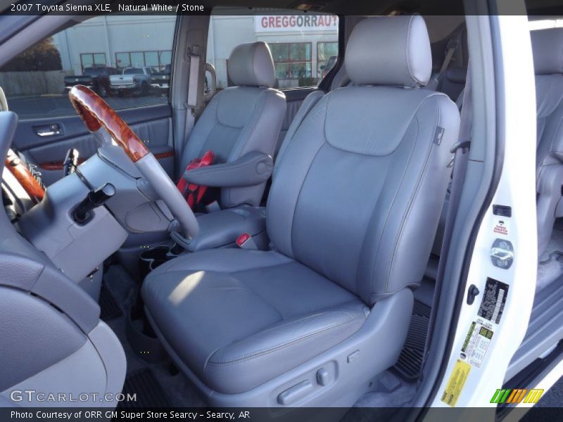 Natural White / Stone 2007 Toyota Sienna XLE