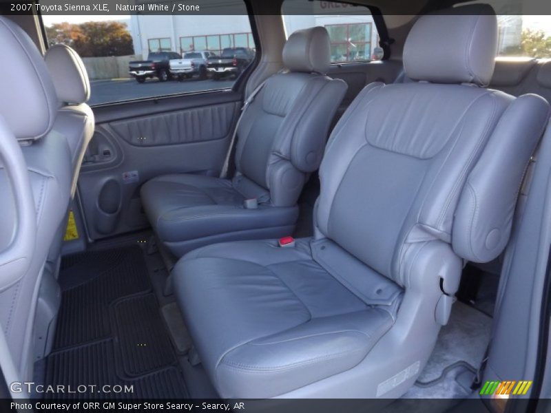 Natural White / Stone 2007 Toyota Sienna XLE