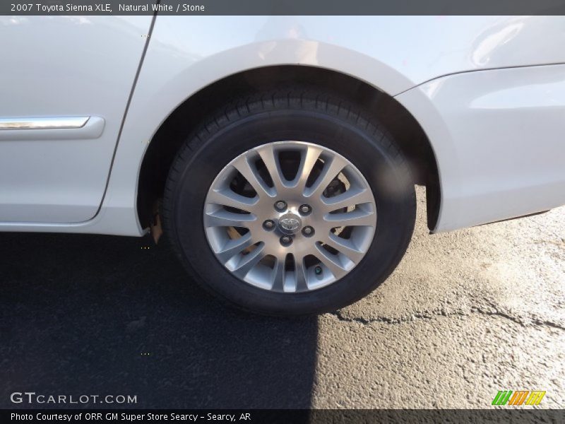 Natural White / Stone 2007 Toyota Sienna XLE