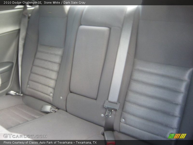 Stone White / Dark Slate Gray 2010 Dodge Challenger SE