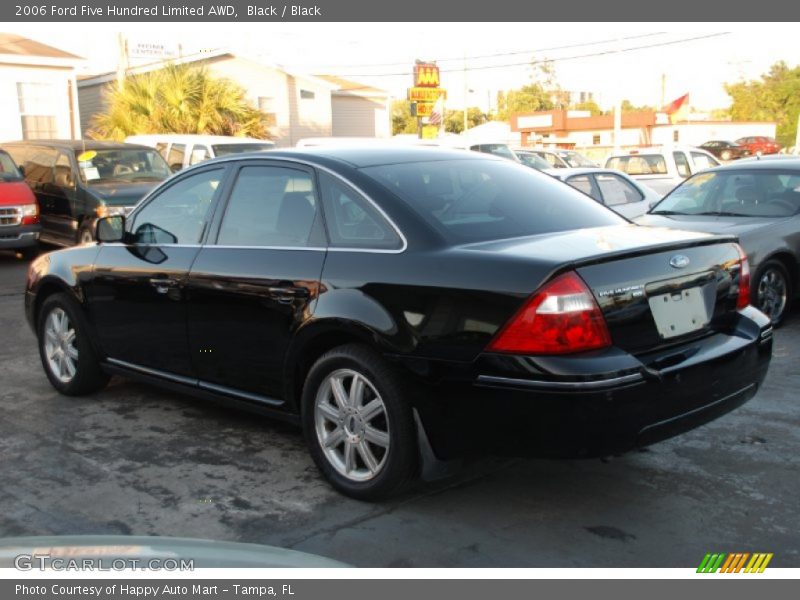 Black / Black 2006 Ford Five Hundred Limited AWD