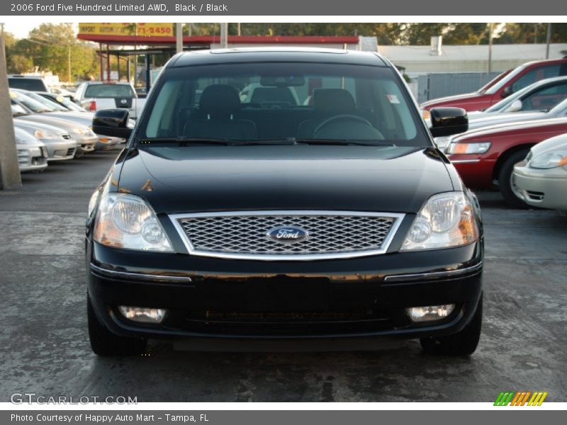 Black / Black 2006 Ford Five Hundred Limited AWD