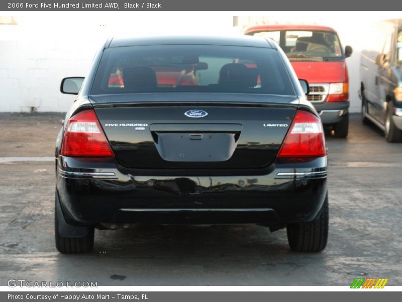 Black / Black 2006 Ford Five Hundred Limited AWD