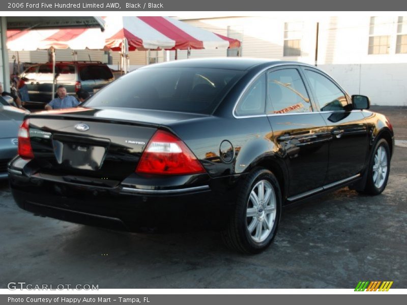 Black / Black 2006 Ford Five Hundred Limited AWD