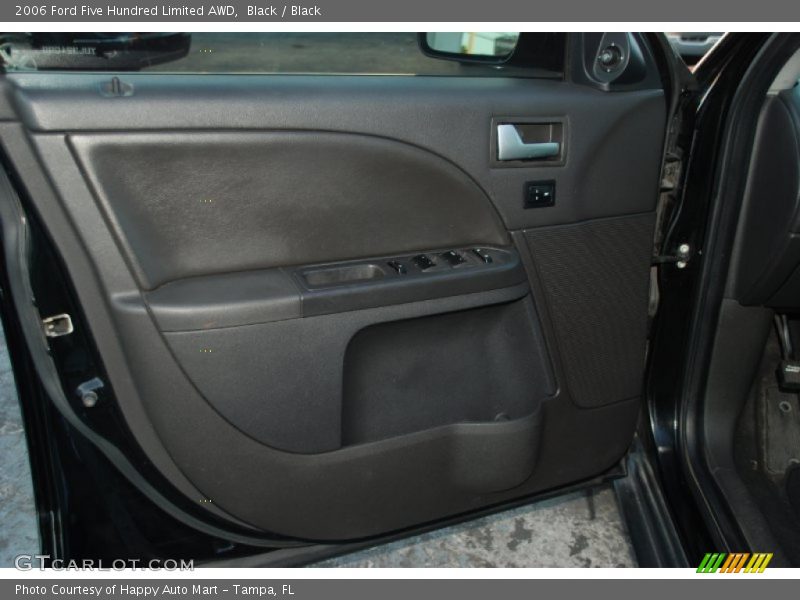 Black / Black 2006 Ford Five Hundred Limited AWD
