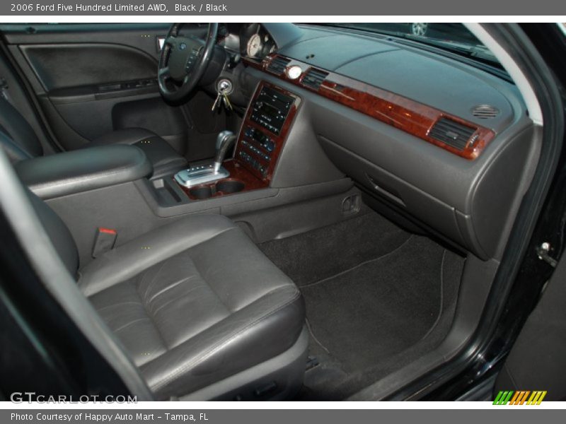 Black / Black 2006 Ford Five Hundred Limited AWD