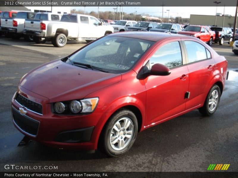 Front 3/4 View of 2012 Sonic LS Sedan