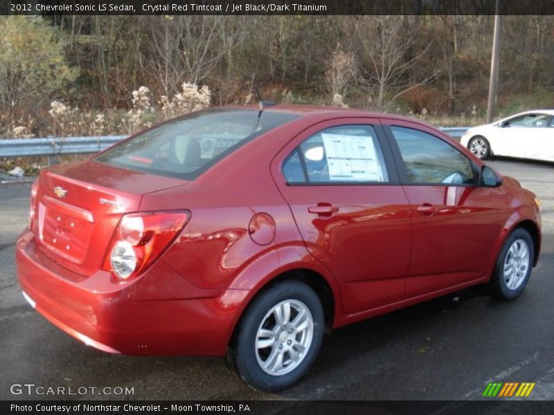  2012 Sonic LS Sedan Crystal Red Tintcoat