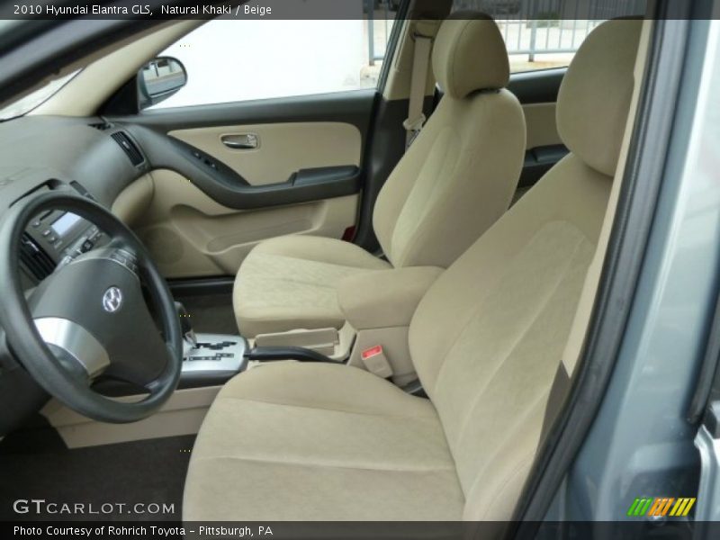 Natural Khaki / Beige 2010 Hyundai Elantra GLS