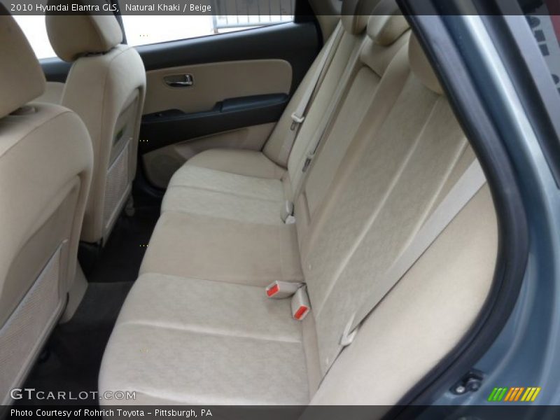 Natural Khaki / Beige 2010 Hyundai Elantra GLS