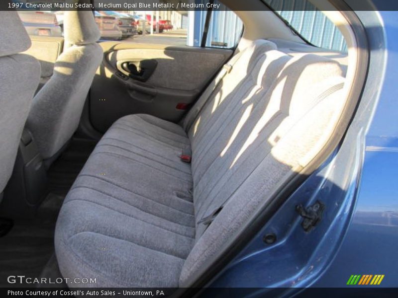 Medium Opal Blue Metallic / Medium Grey 1997 Chevrolet Malibu Sedan