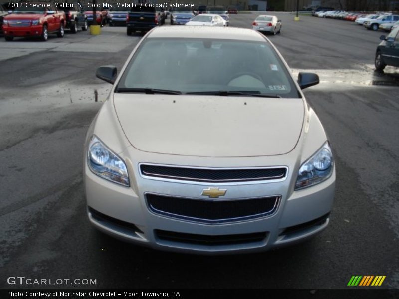 Gold Mist Metallic / Cocoa/Cashmere 2012 Chevrolet Malibu LS