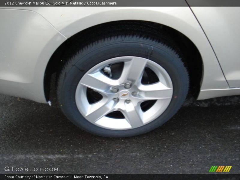 Gold Mist Metallic / Cocoa/Cashmere 2012 Chevrolet Malibu LS