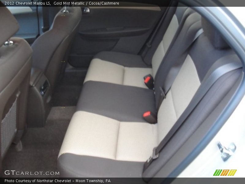 Gold Mist Metallic / Cocoa/Cashmere 2012 Chevrolet Malibu LS