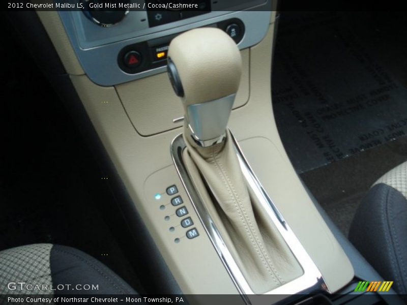 Gold Mist Metallic / Cocoa/Cashmere 2012 Chevrolet Malibu LS