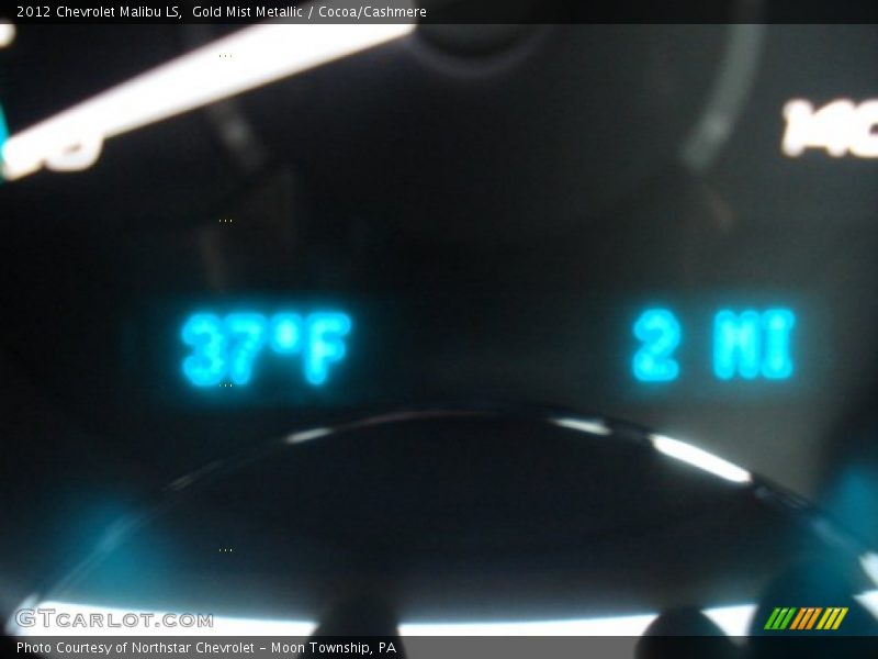 Gold Mist Metallic / Cocoa/Cashmere 2012 Chevrolet Malibu LS