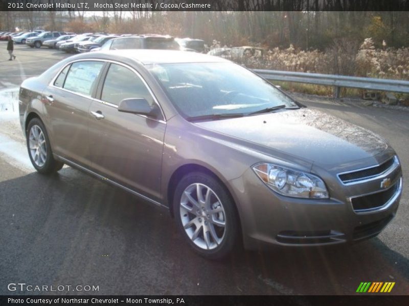 Mocha Steel Metallic / Cocoa/Cashmere 2012 Chevrolet Malibu LTZ
