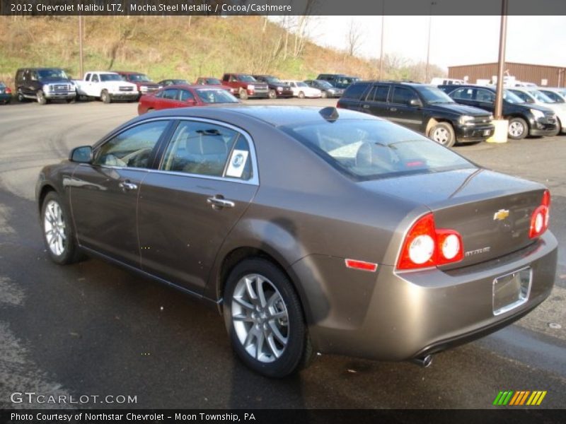 Mocha Steel Metallic / Cocoa/Cashmere 2012 Chevrolet Malibu LTZ