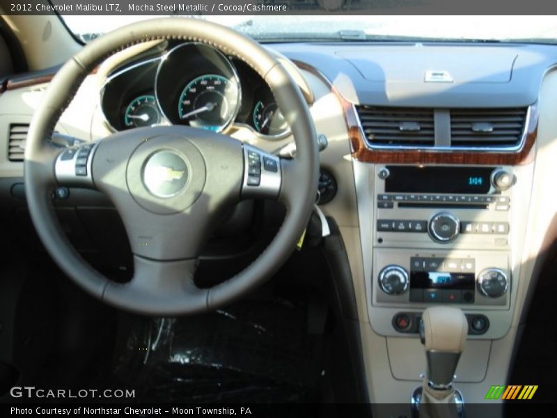 Mocha Steel Metallic / Cocoa/Cashmere 2012 Chevrolet Malibu LTZ