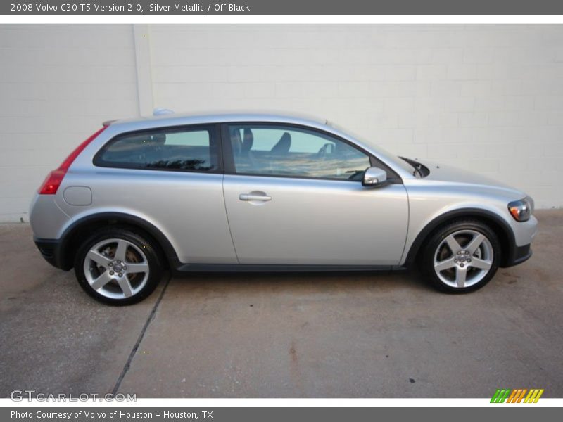 Silver Metallic / Off Black 2008 Volvo C30 T5 Version 2.0
