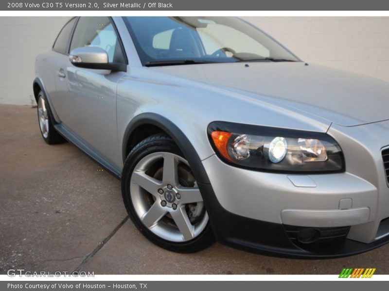 Silver Metallic / Off Black 2008 Volvo C30 T5 Version 2.0