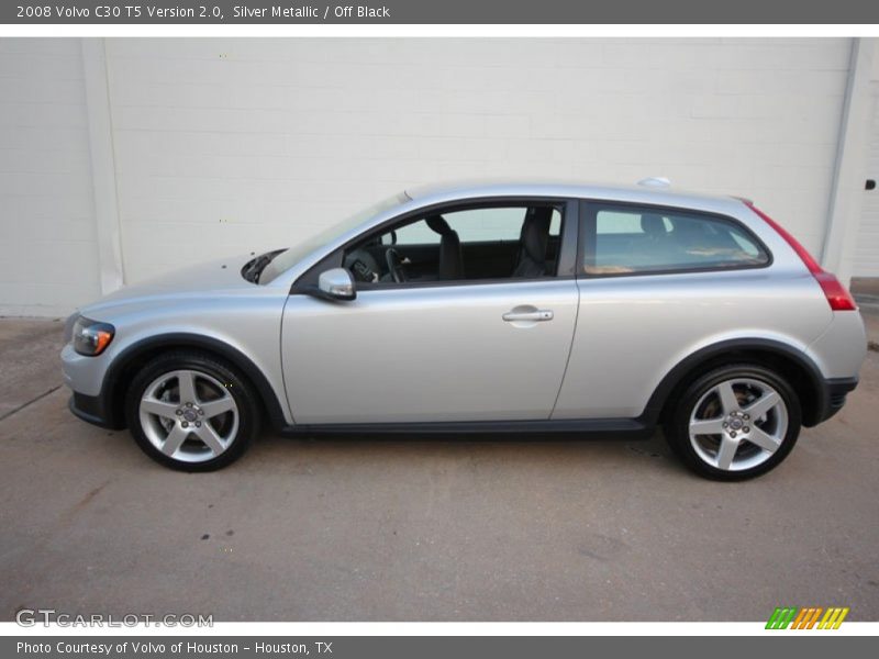 Silver Metallic / Off Black 2008 Volvo C30 T5 Version 2.0