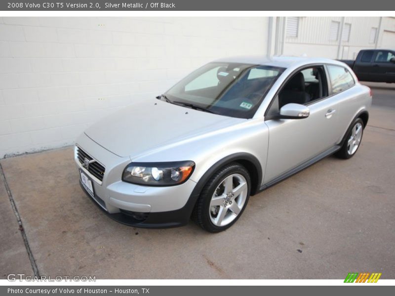Silver Metallic / Off Black 2008 Volvo C30 T5 Version 2.0