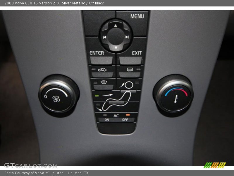Silver Metallic / Off Black 2008 Volvo C30 T5 Version 2.0