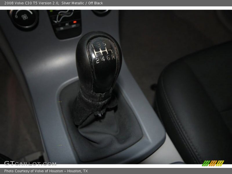 Silver Metallic / Off Black 2008 Volvo C30 T5 Version 2.0