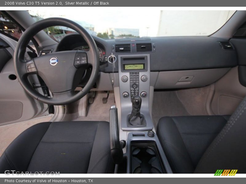 Silver Metallic / Off Black 2008 Volvo C30 T5 Version 2.0