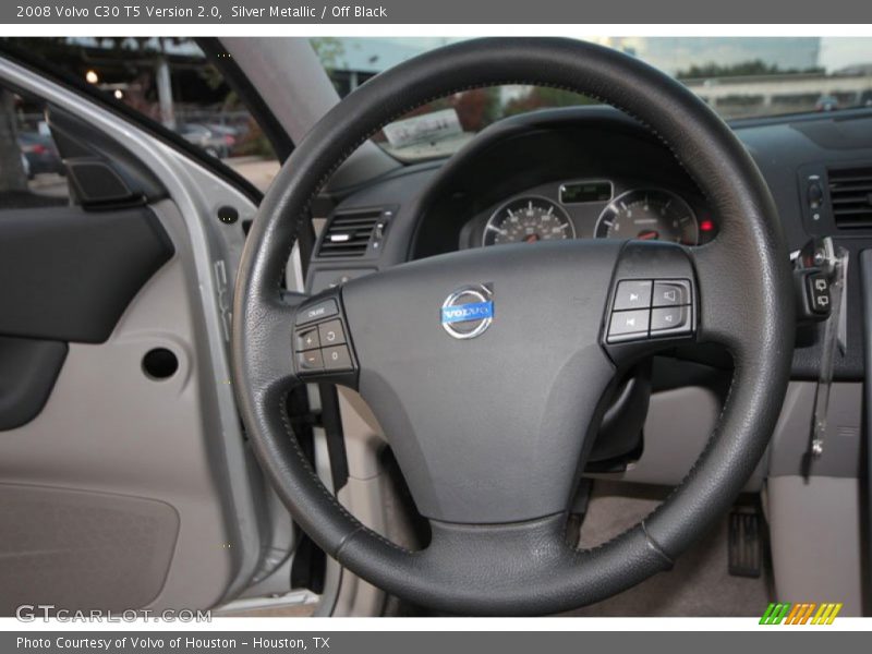 Silver Metallic / Off Black 2008 Volvo C30 T5 Version 2.0