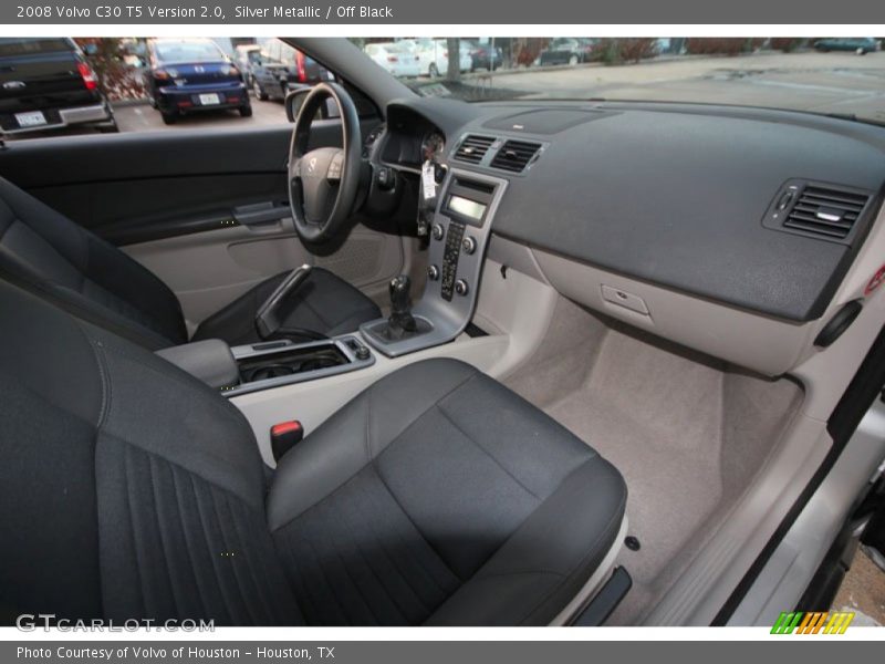 Silver Metallic / Off Black 2008 Volvo C30 T5 Version 2.0