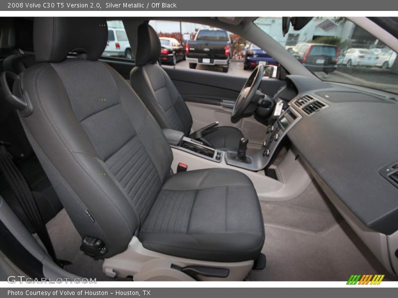 Silver Metallic / Off Black 2008 Volvo C30 T5 Version 2.0