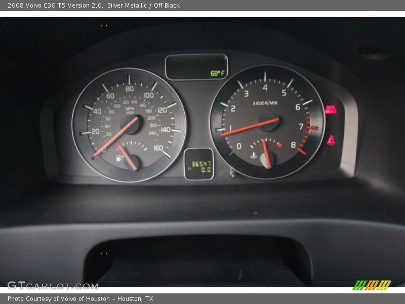 Silver Metallic / Off Black 2008 Volvo C30 T5 Version 2.0